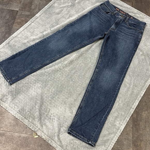 Urban Pipeline Jeans Mens 30x32 Blue Straight MaxFlex Stretch Denim Comfort Pant - Picture 3 of 8